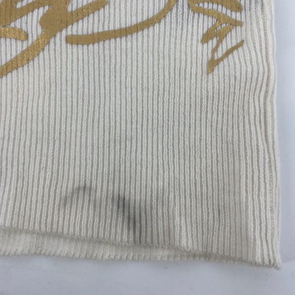 Pre-Owned Vintage Ed Hardy Tunic Sweater Y2K  SizeM White/Cream 100% Cotton - Picture 12 of 12